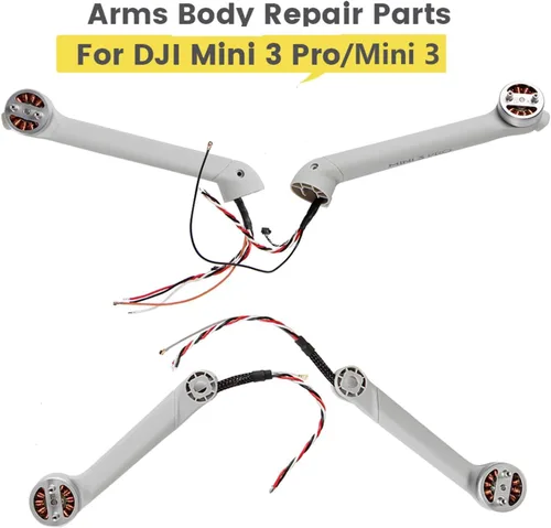 Miniatura 2 de SeiZed Piezas de reparación del motor del brazo de repuesto para dron, carcasa superior, delantera, trasera, izquierda, derecha, pierna del brazo