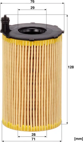 Miniatura 3 de Mann Filter HU 8005 z Filtro de aceite de cartucho Compatible con Audi A6 (2017), A6 Quattro (2014-2015), A7 Quattro (2014-16), A8 Quattro
