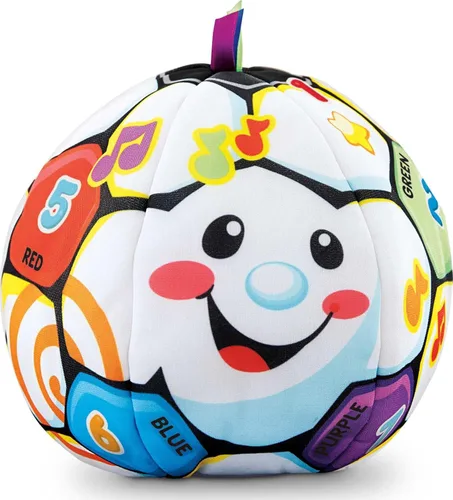 Miniatura 7 de Fisher-Price Juguete de bebé a niño pequeño para reír y aprender cantando pelota de fútbol musical con frases educativas para bebés a partir de 6