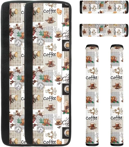 Miniatura 13 de Juego de 6 fundas para manijas de puerta de refrigerador, protector antideslizante para refrigerador, horno, lavavajillas, mantiene