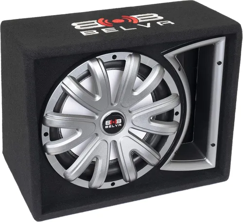 Miniatura 2 de BELVA BLB112LED Subwoofer de coche con puerto cargado de 12 pulgadas y 750 W con LED multicolor y control remoto