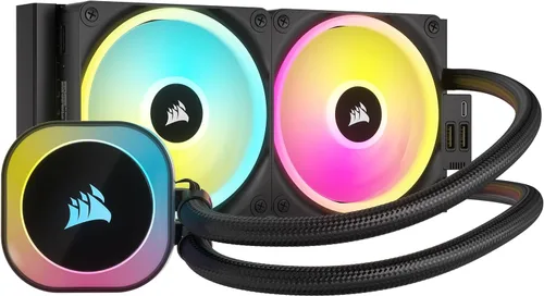 Miniatura 16 de CORSAIR iCUE Link H170i RGB Enfriador de líquido para CPU - 420mm AIO - Ventiladores QX140 RGB - Compatible con Intel® LGA 1700, AMD® AM5 - Incluye