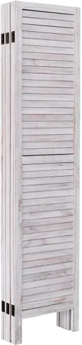 Miniatura 9 de Giantex biombo de 6 paneles para dividir habitaciones, de madera, plegable, no empotrado, estilo oriental, vertical
