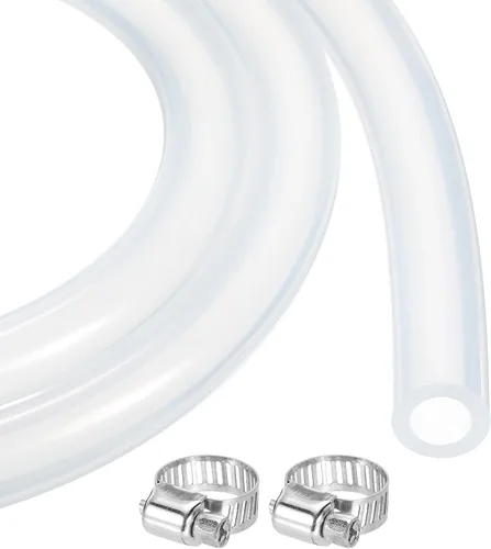 Miniatura 23 de MECCANIXITY 1 m de tubo de silicona transparente de goma de 1/4" ID 5/16" OD tubo de plástico manguera de aire flexible para elaboración de cerveza