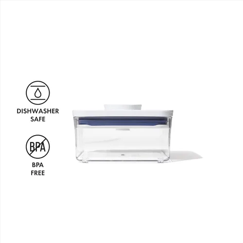 Miniatura 8 de OXO Good Grips POP - Recipiente hermético de almacenamiento de alimentos - Caja Grande Mini 1.1 Qt Ideal para bolsitas de té, suministros de Blanco