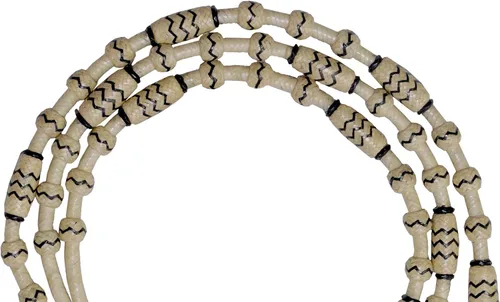 Miniatura 4 de Nudos naturales y negros de piel cruda, tachuelas de caballo trenzadas a mano Romal Romel Reins Ranch Cuerda/cuerda Reins-8.5 pies, 52 pies Romel