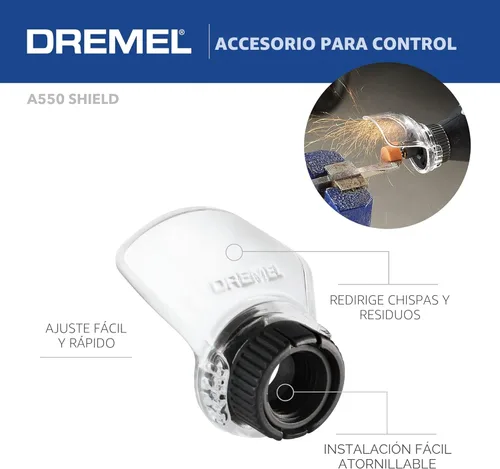 Miniatura 14 de Kit de herramienta giratoria versátil Dremel 4300-9/64 con eje flexible - 9 piezas adicionales y 64 accesorios - Ideal para grabado, grabado