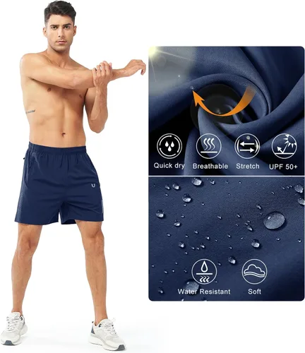 Miniatura 85 de NORTHYARD - Pantalones cortos deportivos para correr para hombres, ligeros, de secado rápido, 7, 5 o 9 pulgadas, para senderismo, deportes, gimnasio