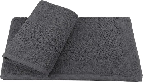 Miniatura 12 de Towels Beyond - Juego de toallas de lujo de 6 piezas, 100% algodón turco, de secado rápido, altamente absorbente y cómodo, incluye 2 toallas de Beige