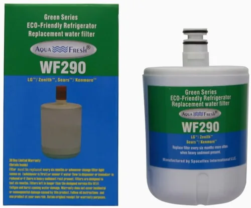 Aqua Fresh 5231JA2002A Filtro de agua de repuesto para refrigerador LG LT500P, ADQ72910911, GEN11042FR-08, HDX FML-1, LSC27925ST, LFX25974ST