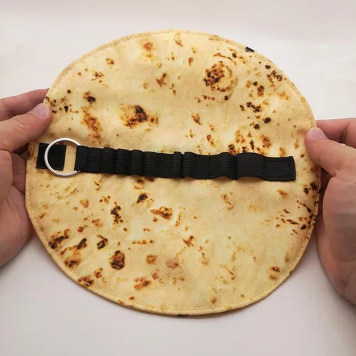 Miniatura 5 de WONIU 2 fundas enrollables divertidas de tortilla de burrito, creativas y lindas bolsas de suministros escolares para niños y estudiantes, regalos
