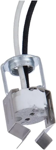 Miniatura 2 de B&P Lamp® Enchufe halógeno de porcelana bi-pin con clip MR-16