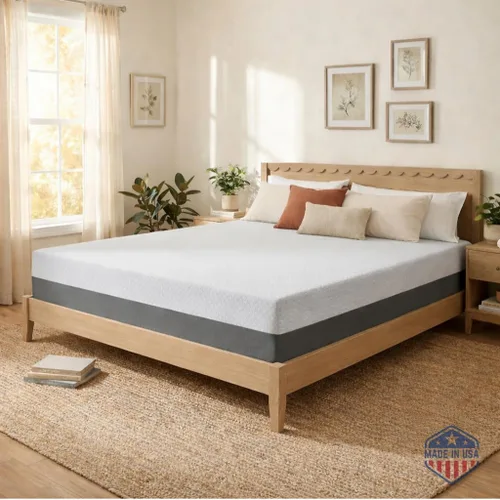 Miniatura 10 de Celestial Sleep - Colchón de espuma viscoelástica con gel en caja, fabricado en EE. UU., Certificado CertiPUR-US®, Certificado Oeko-Tex