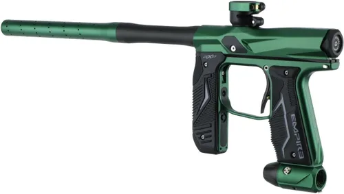 Miniatura 3 de Empire Axe 2.0 - Paquete de pistola de paintball de competición con cargador de halo gris, verde polvo/negro polvo