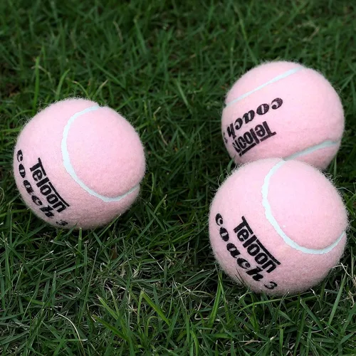 Miniatura 4 de Teloon Pelotas de tenis de entrenamiento de presión, bolsa de transporte de malla de 12 o 18 unidades, 4 colores disponibles, pelotas de tenis sin