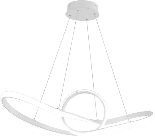 Miniatura 8 de WAC Lighting Colgante LED Vornado 23in 3000K en Cromo Cromado