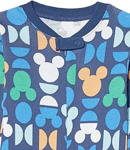 Miniatura 2 de Tienda Essentials Disney L Marvel L Star Wars - Pijama unisex para niños pequeños y bebés con pies de algodón paquete múltiple
