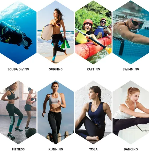 Miniatura 40 de ATTRACO Pantalones de natación de talle alto - Leggings de natación para mujer