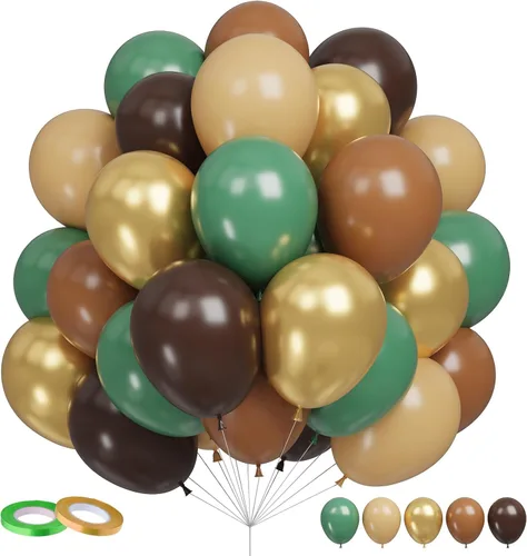 Miniatura 18 de Funhot - Set de globos rosados, 60 globos de látex rosa intenso, 30,5 cm, globos de confeti rosa, globos de fiesta metálicos rosa pastel, helio