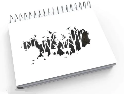 Miniatura 4 de Plantillas de capas huecas para árbol de Navidad y ciervos para pintar en madera, tela, paredes, decoración, aerógrafo y más. Plantilla de Mylar