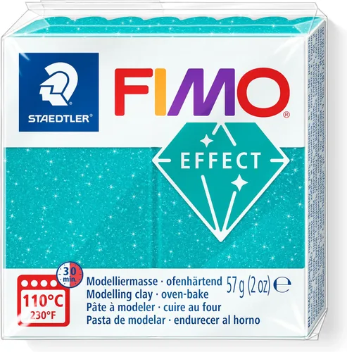 Miniatura 14 de STAEDTLER 8010-71 FIMO Effect - Arcilla de modelado polimérica endurecedora para horno, bronce antiguo metálico (1 bloque de 2.01 oz)