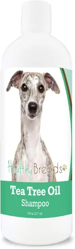 Miniatura 129 de Healthy Breeds Doberman Pinscher Champú de aceite de árbol de té, formulado para piel seca e irritada, reduce la caspa, aroma a gaulteria, 8 onzas