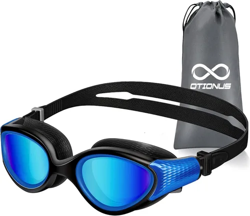 Gafas de natación para adultos, antiniebla, anti rayos UV, sin fugas, visión clara, gafas de natación para hombres y mujeres, unisex