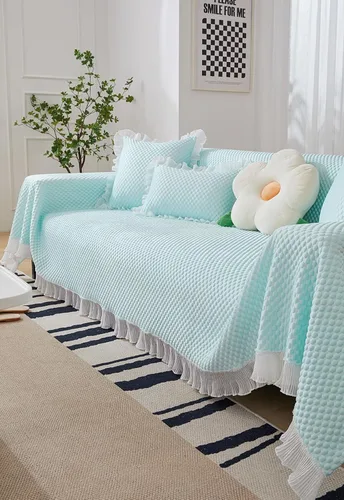 Miniatura 11 de Funda de sofá toalla Cojín Sofá FurnitureProtector protegerá su sofá de manchas, desgaste Es funcional y duradero para la vida diaria para cama, Gris