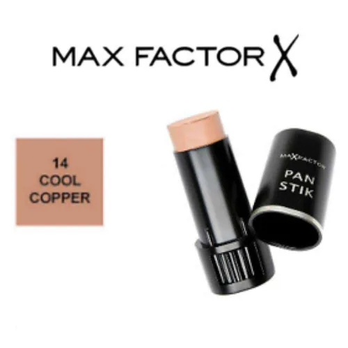 Miniatura 4 de Max Factor Base Pan Stik, 14 unidades de cobre frío, paquete de 3
