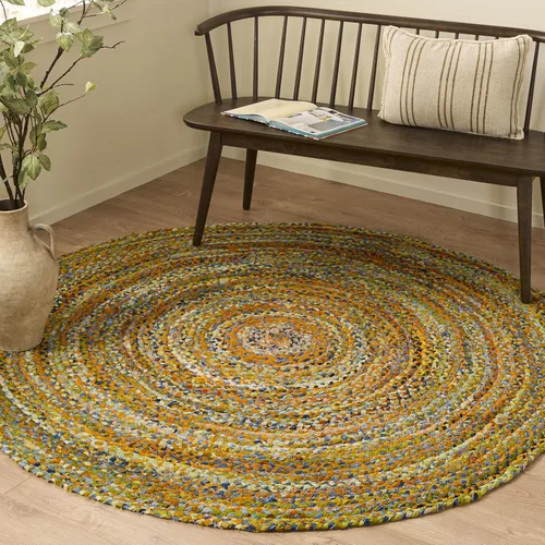 Miniatura 56 de SAFAVIEH Braided Collection - Alfombra de pasillo, 2 pies 3 pulgadas x 8 pies, color negro y azul, hecho a mano, reversible, ideal para dormitorio