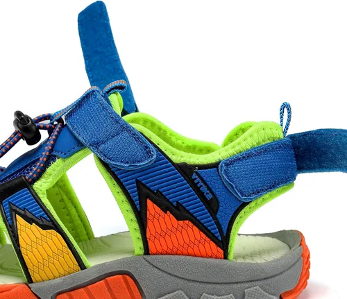 Miniatura 3 de Littleplum Sandalias para niños con puntera cerrada, sandalias deportivas para niños pequeños, zapatos de verano para niños grandes, caminar