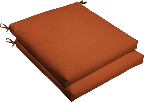 Miniatura 11 de Sorra Home Sunbrella Bristol - Cojín cuadrado para silla (juego de 2), resistente a la decoloración y al agua, para exteriores e interiores