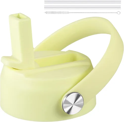 Miniatura 14 de Tapa de popote para boca ancha Hydro Flask, tapas con popote para Hydroflask de boca ancha de 12, 16, 18, 20, 32, 40 onzas, tapa de popote de Lluvia