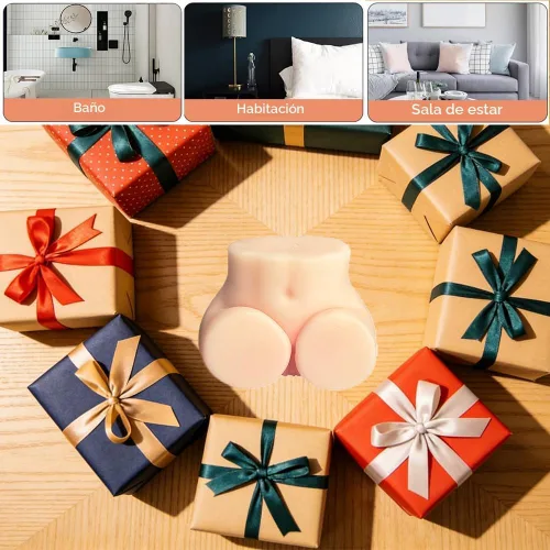 Miniatura 3 de Muñeca sexual realista de 1.3 libras con vagina de bolsillo, vaginal y anal, masturbador masculino de TPE realista, torso femenino pequeño, muñeca