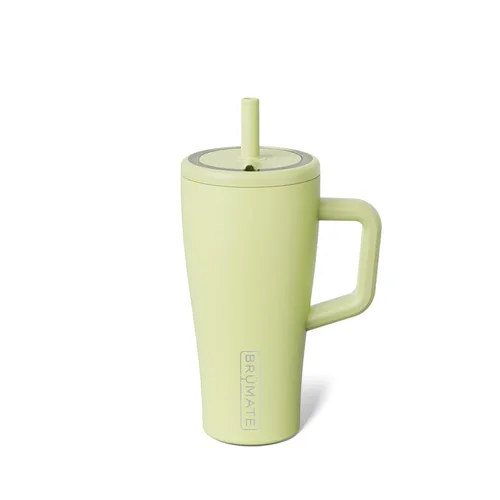 Miniatura 23 de BrüMate Era Vaso Térmico de 20 oz con Asa y Pajilla Vaso Térmico Aislante 100% A Prueba de Fugas con Tapa y Pajilla Hecho de Acero Inoxidable
