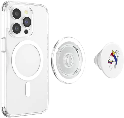 Miniatura 4 de Venezuelan Girl Venezuela Heritage Venezuelan Roots PopSockets MagSafe PopGrip for iPhone
