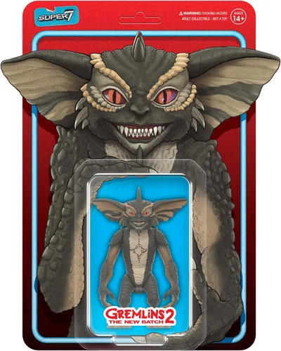 Miniatura 8 de Super7 Figuras de Reacción de Gremlins - Gizmo (Tarjeta de Personaje Listo para la Batalla) Figura de Acción