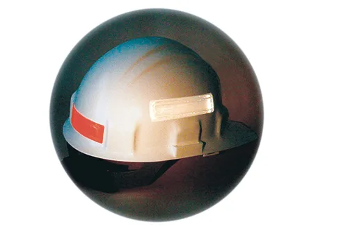 Miniatura 2 de Accuform NMC NMC - Adhesivos retroreflectantes para casco, tiras fluorescentes de 1 x 4 pulgadas, LHR104WT blanco brillante (paquete de 16)