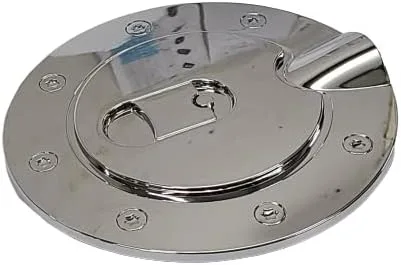 Tapa de puerta de tanque de combustible cromada para combustible de gasolina para Dodge Ram 2009-2018
