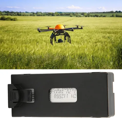 Miniatura 4 de Batería de dron a control remoto, 3.7 V 1800 mAh de alta capacidad, batería de repuesto RC UAV para E88 E525 E99 K3 E100 P1 S98 P7 P10 P8 S11 P8