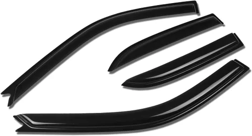 Miniatura 40 de DNA Motoring WVS-T2-0156 - Juego de 4 protectores de lluvia para ventana 04-08 Pacifica CS V6, tinte de humo, deflector de sol, viento y lluvia