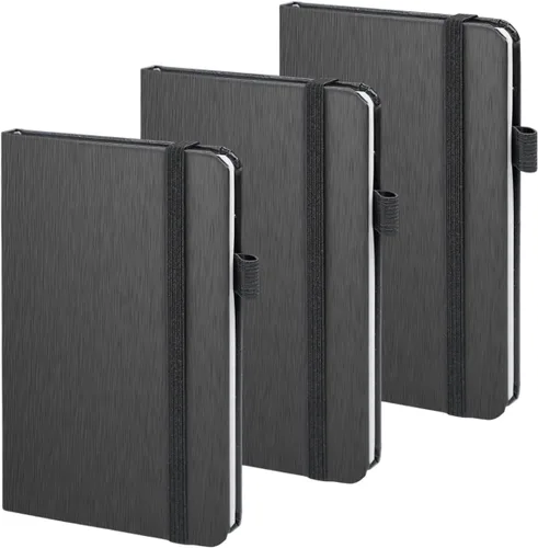Miniatura 13 de ONAVIA Cuaderno de bolsillo A6, cuadernos pequeños de diario, 160 páginas de tapa dura mini bloc de notas para escribir, trabajo, escuela y toma