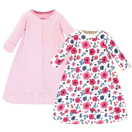 Miniatura 10 de Touched by Nature Saco de dormir unisex de algodón orgánico de manga larga para bebé, manta, mariposas brillantes, 0-3 meses