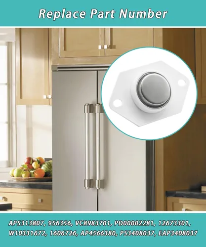 Miniatura 4 de El sensor del termistor de descongelación del refrigerador C8983701 se adapta a los refrigeradores Viking Reemplazar P5313807, EAP3408037