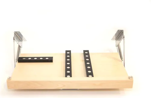 Miniatura 5 de Estante de almacenamiento de cuchillos Drop Block para debajo del gabinete - Pequeño, Negro Negro/Ébano
