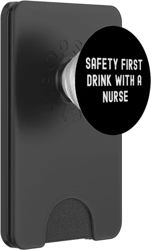 Miniatura 8 de Safety First Drink With A Nurse PopSockets Adhesive PopGrip