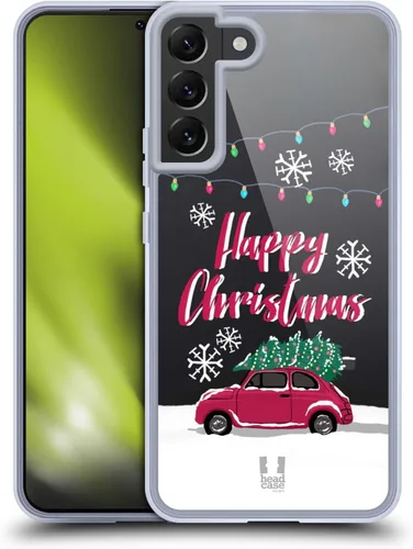 Miniatura 8 de Head Case Designs Traditional Decor Merry Christmas Trees Gel Case [Military Grade Protection] Compatible with Samsung Galaxy S22+ 5G and Compatible