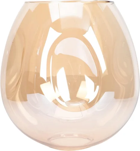 Lámpara de globo de vidrio para decoración del hogar, pantalla de vidrio transparente, reemplazo moderno ámbar Ljght cubierta accesorios para