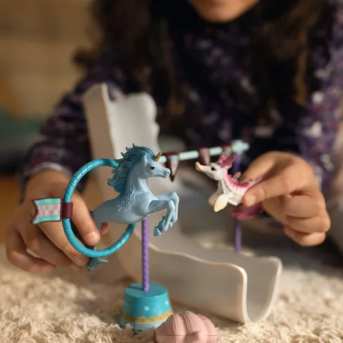 Miniatura 3 de Schleich bayala, regalos de unicornio para niñas y niños, juego de 18 piezas de torneo submarino mágico con juguetes de animales de sirena, a partir