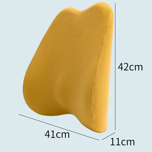 Miniatura 7 de ZTGL Almohada de apoyo de espalda, cojín para asiento de automóvil, escritorio y silla de oficina para postura y apoyo lumbar, almohadas de espuma